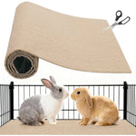 tapis adhésif protection mur chat lapin anti griffure diy beige clair marron rustic