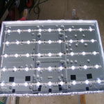 bandes led blanc beige bouton poussoir modernes fixations aluminium personnalisables fonctionnelles connecteurs unique