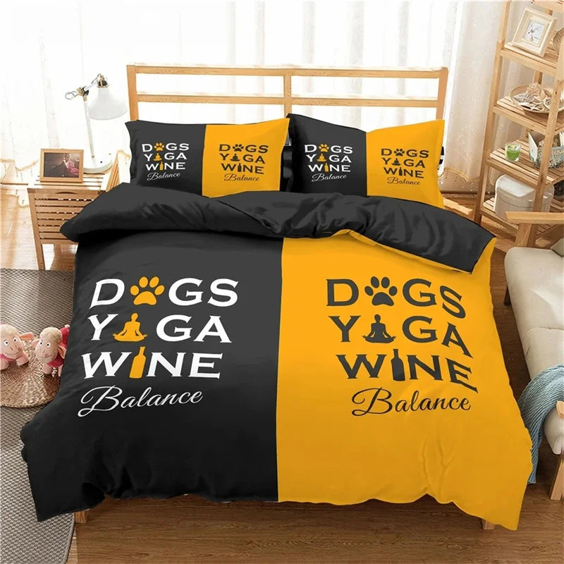 Housse de couette Saint-Valentin design simple