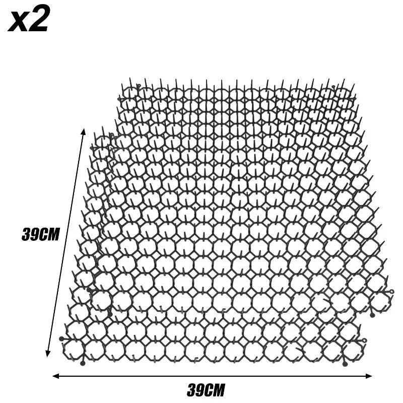 tapis anti chat noir maille fine adhésif anti escalade protection animaux moderne repousse chats