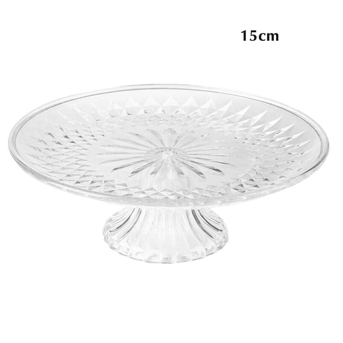 support gateau transparent relief geometrique vis classique grille tailles cupcakes desserts