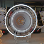 Spot LED moderne 9W 7W blanc violet grille aluminium clips câbles fixations domestiques ambreRGB