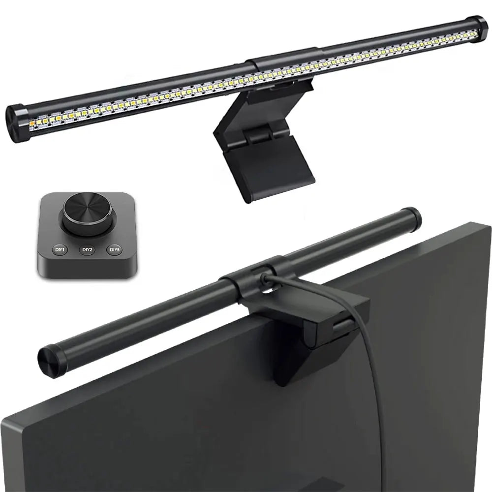 lampe led noir moderne télécommande éclairage rgb variable