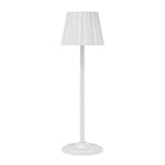 lampe table dorée plissée moderne batterie led rechargeable 5v cem rohs