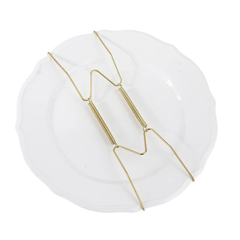 support couteaux doré moderne acier inoxydable fixation invisible 10 11 inches