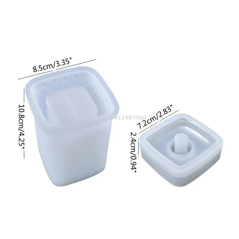 moules silicone savon distributeurs blocs cristal fleurs transparents modernes bricolage maison