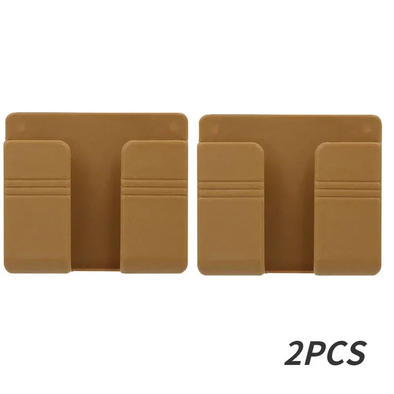 boîte rangement mural blanc moderne adhésif chargeur smartphone télécommande prise usb