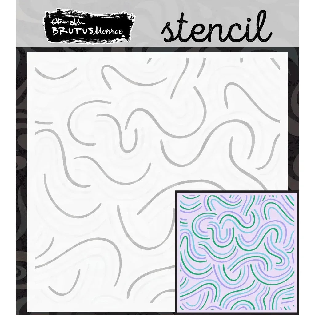 tampons pochoirs géométriques lettrage stylisé scrapbooking artisanal moderne lettres motifs décors adhésifs