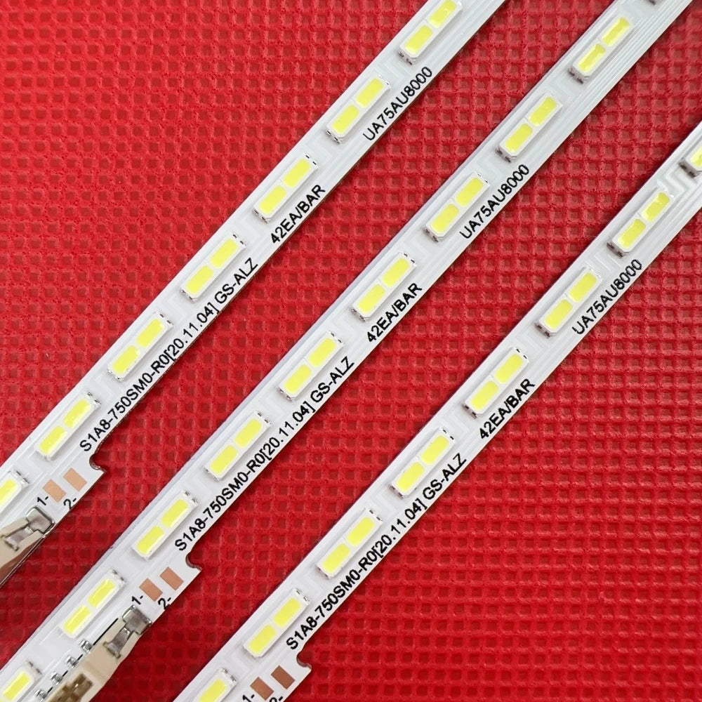bande led rétro éclairage blanc bleu moderne télévision 110 240v 42led aluminium
