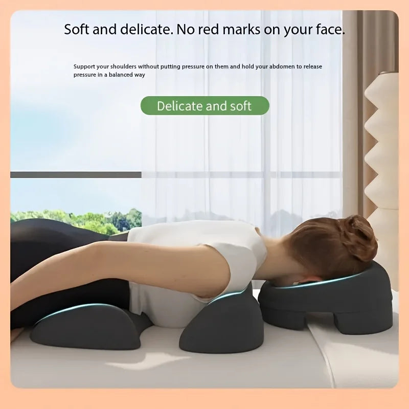 coussins mousse mémoire forme ensemble lit spa gris ergonomiques veloutés