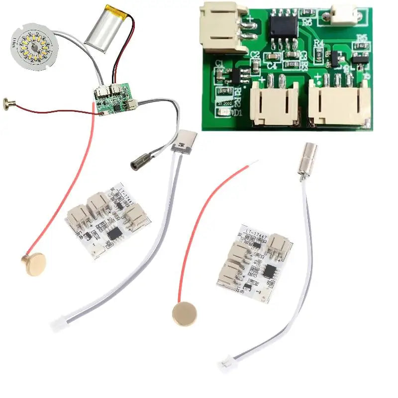 lampe led vert électronique circuit imprimé usb charge batterie indicateur tactile chambre