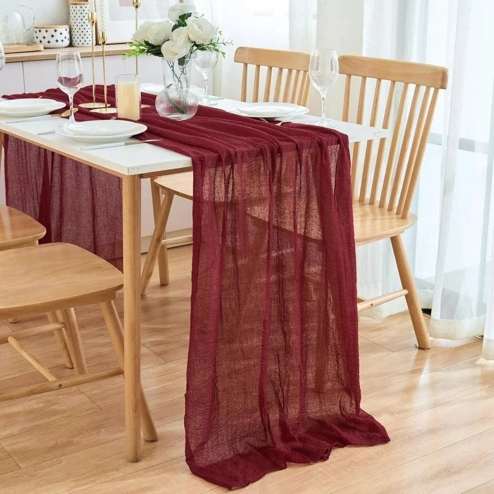 serviette table rose clair moderne minimaliste polyester beige rouge gris clair vert pastel