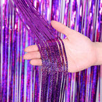 rideau paillettes or argent bleu violet vert rouge décoration festive mariage anniversaire nouvel an