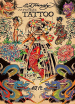 sticker autocollant tatouage vintage motifs traditionnels fleurs animaux symboles rouge noir beige blanc bleu