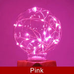 ampoules led decoratives e27 multicolore fil lumineux coeurs transparentes vintage moderne