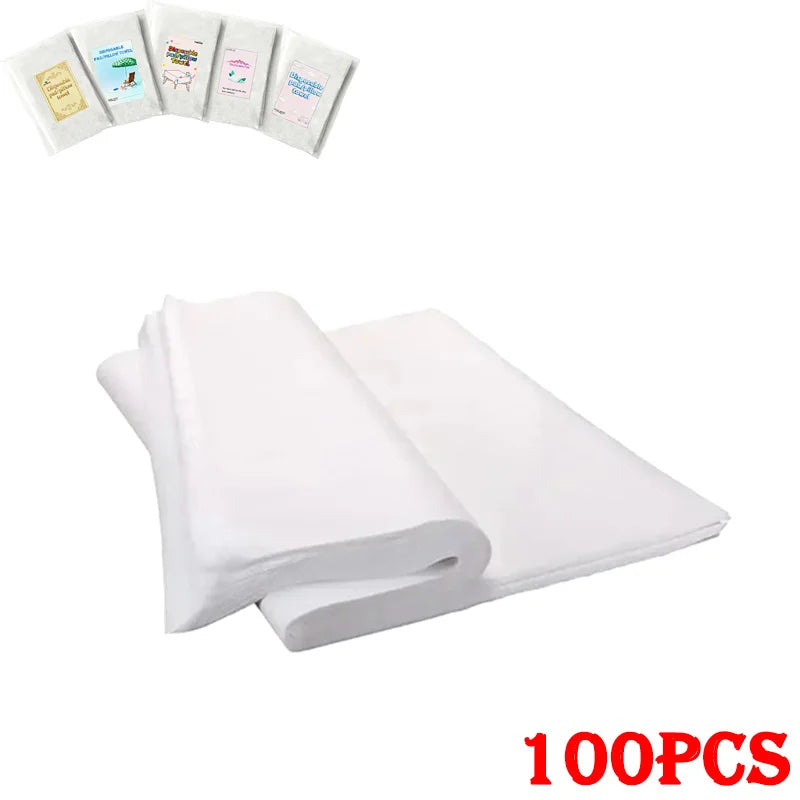 serviette jetable blanche non tissée hygiénique simple imperméable usage unique