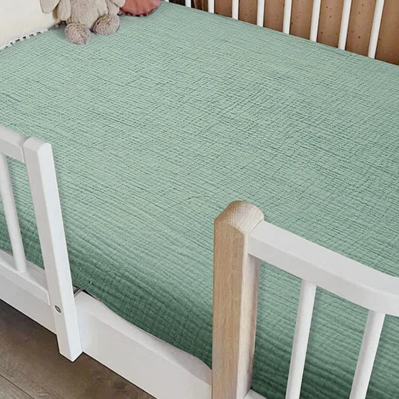 drap housse coton bébé ans rose pâle vert pastel gris clair bleu violet orange