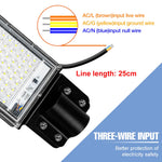 projecteur led lampe rue moderne étanche ip65 blanc vis extérieure 220v