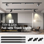 Plafonnier LED sur rail pour chambre à coucher en éclairage blanc chaud