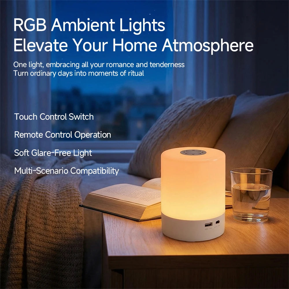 lampe table blanc moderne rechargeable interrupteur tactile led opalescente ab abs certifiée cem fcc