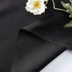 serviettes table rouge bordeaux scalloped bordure coton polyester qualité supérieure classique lavables maison restaurant