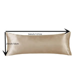 taie d'oreiller satinée polyester brillante moderne bleu clair gris noir rose pâle enveloppe machine