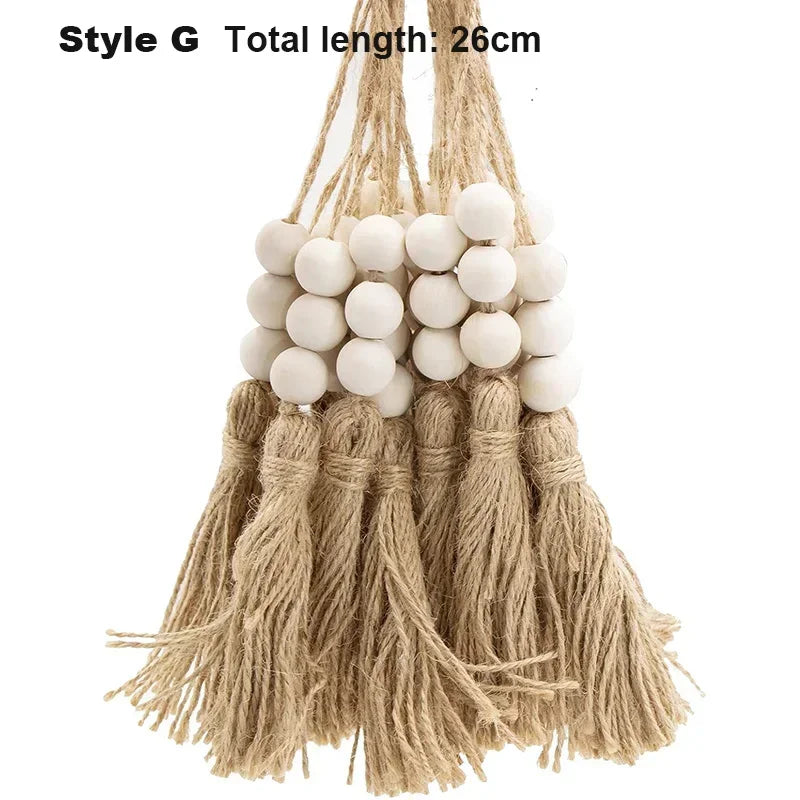 bracelet boho chic blanches frange coton naturel artisanal unique
