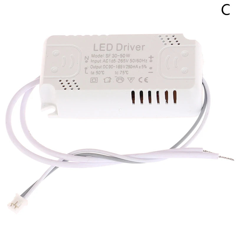 transformateur led 120v 240v 300ma 2036w 3050w adhésif câbles blancs moderne opacité
