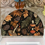 tapis d'entrée multicolore mosaïque antidérapant motif géométrique moderne classique