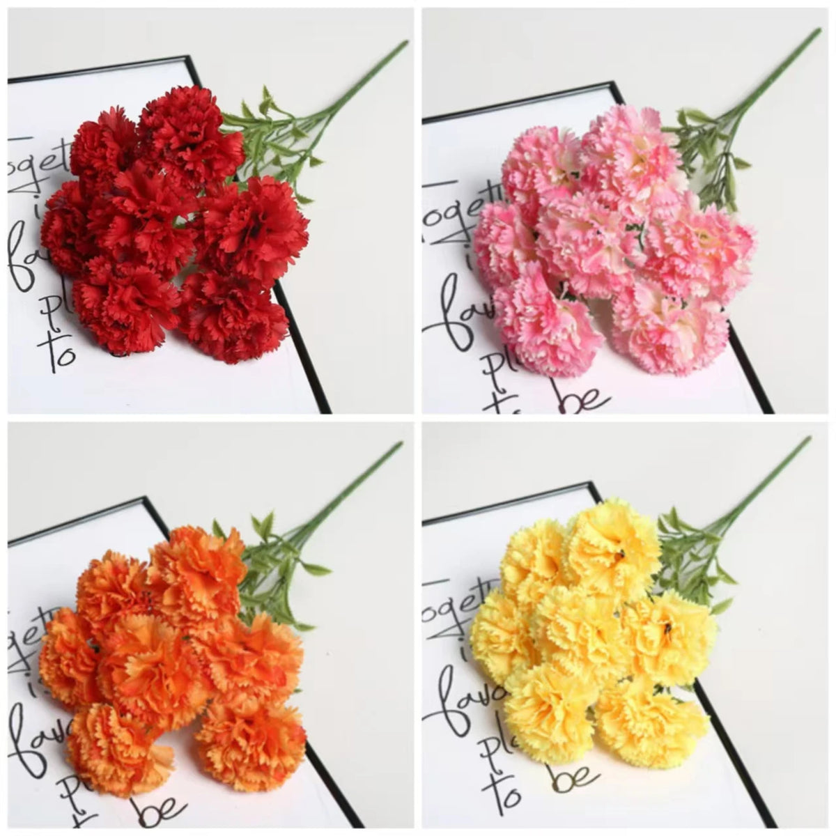 bouquet artificiel fleurs coquelicots rouge rose orange jaune blanc violet moderne intérieur decoration mariage