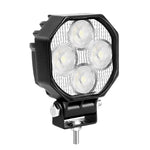 lampe travail led noir 16w ip67 spot flood 30000h robuste