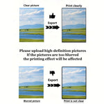 toile peinture personnalisable impression hd photo décoration maison salon cadre encadré poster mural flexible