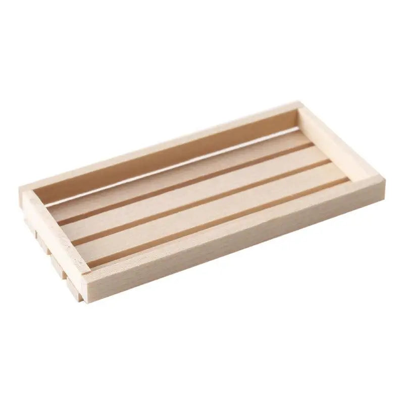 plateau rangement blanc boîtes carrées couvercle marron minimaliste moderne lisse strié opaque