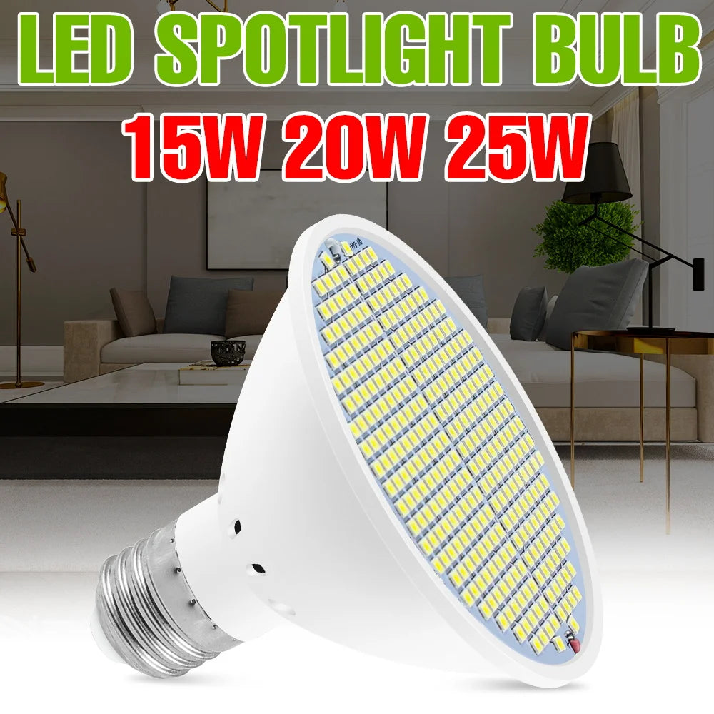 ampoule led spot blanc moderne étoupe e27 249 2000 lumens 120 angle faisceau
