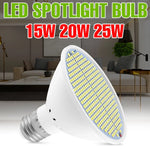 ampoule led spot blanc moderne étoupe e27 249 2000 lumens 120 angle faisceau