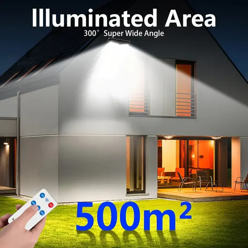 projecteur solaire led moderne noir blanc détecteur mouvement ip65