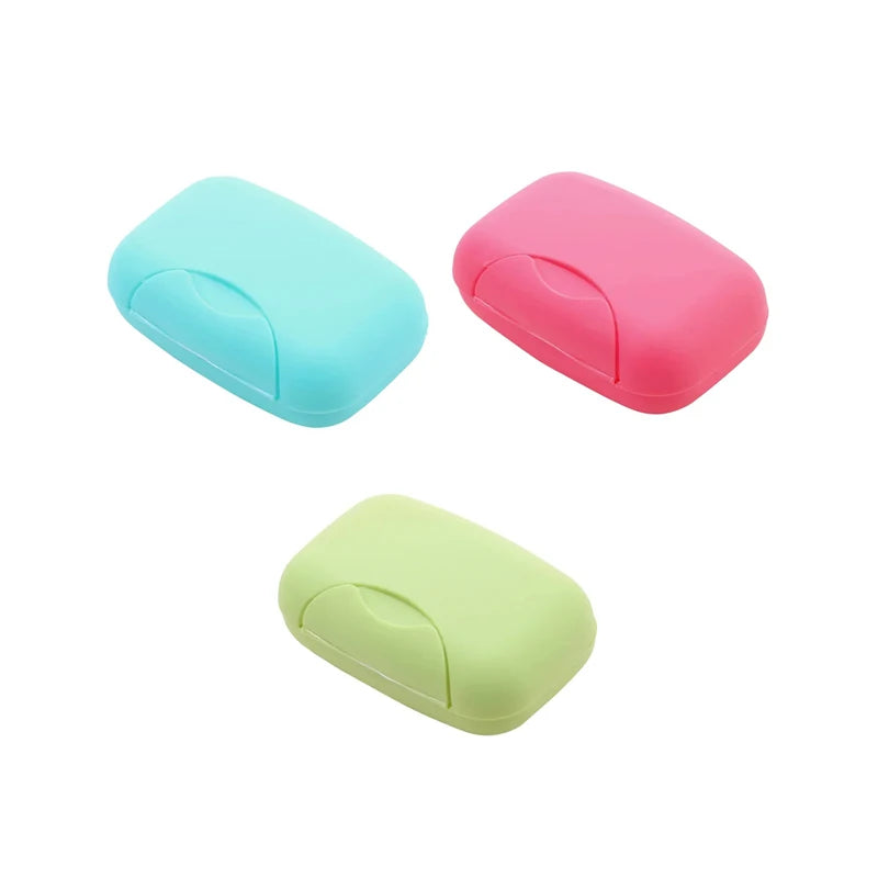 boîte savon portable plastique mat voyage salle bain maison petit