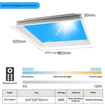 lampe moderne effet nuages bleus éclairage cuisine décoration maison intelligente bluetooth