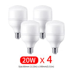 ampoule led e27 2700k 6500k blanc mat moderne 50000h 10w 15w 20w 30w 40w