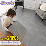 autocollant sol mur cuisine salle bain imitation marbre gris blanc vinyle adhésif décoratif