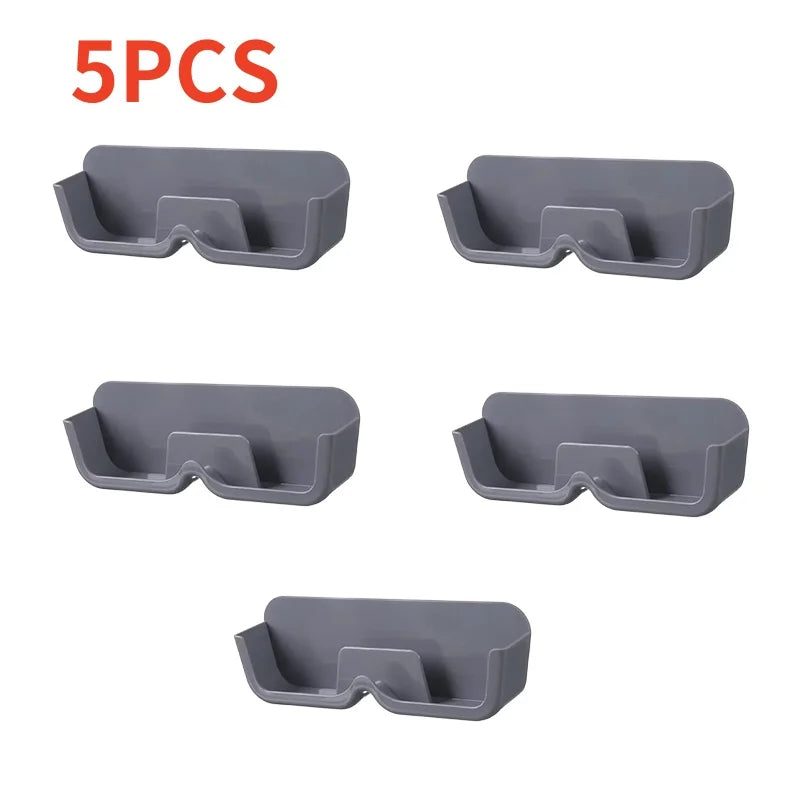 rangement lunettes adhésif transparent moderne boîte pièce PVC respectueux environnement