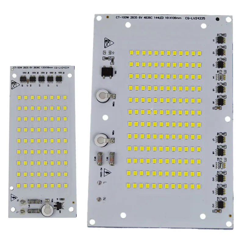 panneau led blanc 100w 6000k moderne grille smd2835 50000h ac220v