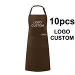 tablier personnalisable logo customisable couleurs bleu marine violet rouge rose clair vert blanc marron