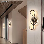 applique murale moderne aluminium noir blanc contemporain spirale fixée mur