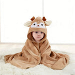 robe bain bébé animaux mignons gris blanc rose bleu douce confortable sortie plagewasher machine
