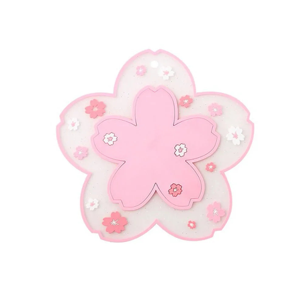 support verre transparent floral rose blanc respectueux environnement nouveau classique décoratif