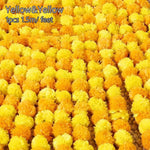 guirlande florale artificielle festives boules fleurs compactes couleurs vives indien festive ornement fête sans