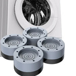 pieds machine laver anti vibration caoutchouc antidérapant ajustable non slip gris moderne