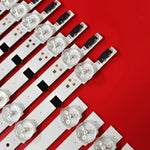 bande led rétro éclairage blanc modernes diodes led connecteurs 3v télévision fixations