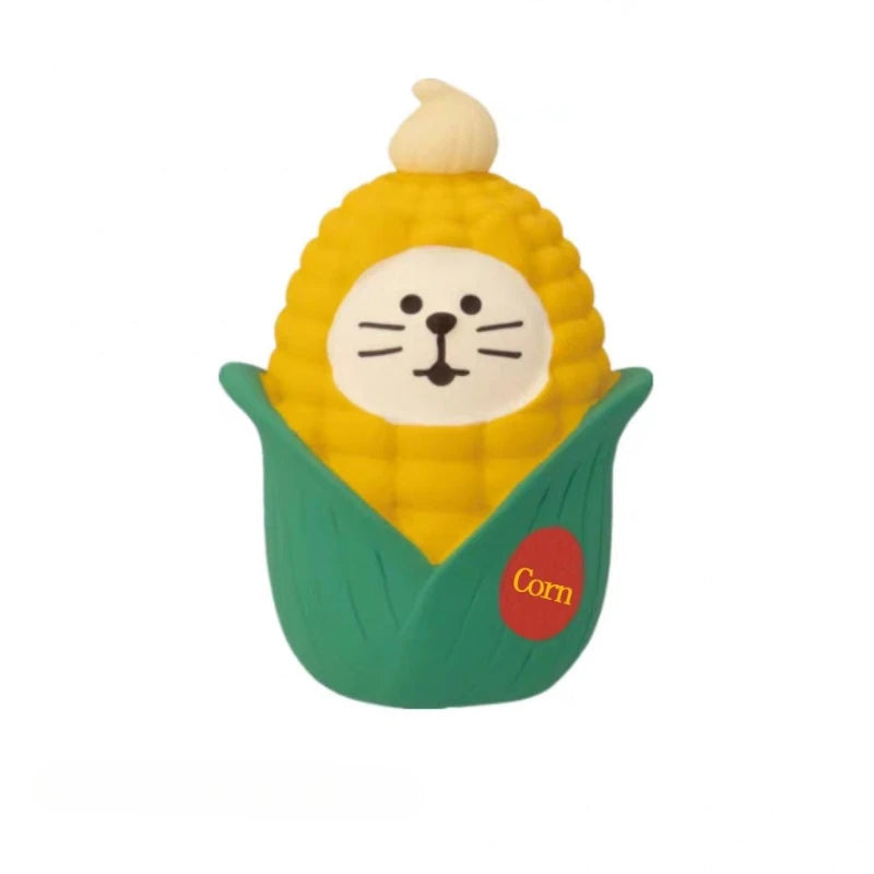 jouets légumes animés couleurs vives cartoon visage expressif décoration étagère chambre enfants adolescents